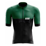 Camisa De Ciclismo Masculina Ziper Total Premium Respirável