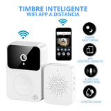 Timbre Inteligente Wi-fi Con Camara Full Hdjustclick Mx