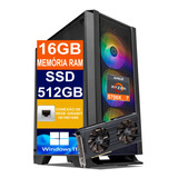 Pc Gamer Cpu Ryzen 7 5700x Ssd 512gb 16gb Ddr4 Rtx 3060 12gb