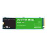 Ssd Wd Sn350 500gb M.2 Nvme 2400 Mb/s 1500 Mb/s Wds500g2g0c