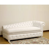 Chaise Longue Chesterfield - Couro Natural Legítimo