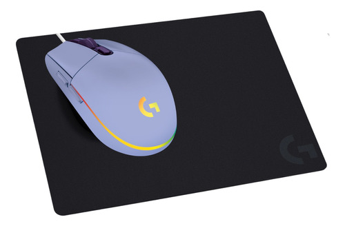 Kit Gaming Logitech G Mouse G203 Lila + Mouse Pad G440