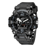 8072 - Reloj Deportivo Para Hombre, Impermeable, Con Fecha,