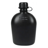 Cantil De Campanha - Militar - Camping 900 Ml Bélica / Preto