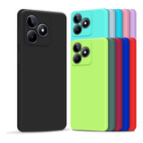 Capa Capinha Compatível Realme C53 Silicone Aveludada