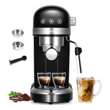 Cafetera Espresso 20 Bar, Máquina De Espresso Profesional Para Café Con Espumador De Leche Al Vapor, Máquina Compacta Para Cappuccino Y Latte Con Pantalla Táctil (ess3)