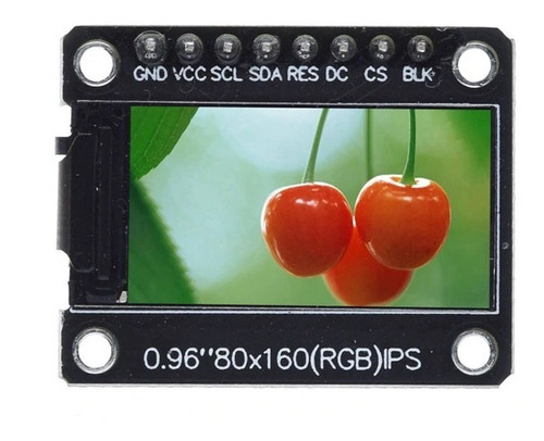 Tft Display Lcd 0.96 Pulgadas Spi Hd 65k Colores St7735 