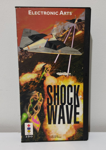 Jogo Shock Wave Long Box 3do Completo Original 