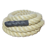 Corda Naval Crossfit Training Rope Sisal Natural 50mm X 13m