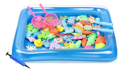 50pzs Juguete De Juego De Pesca Piscina, Baño Bebe Niños