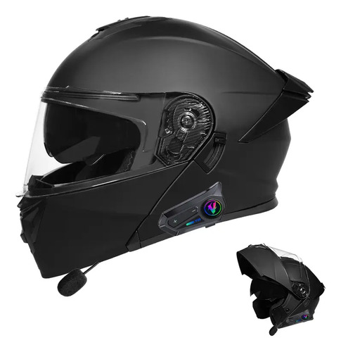 Casco Motociclista Abatible Con Blueto Certificados Dot | Envío gratis