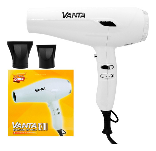 Vanta 9200 Ultra Quiet Secador De Pelo Profesional 2000w 6c