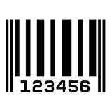 Código Universal De Producto Ean Ean-13 Upc Gtin Barcode X1