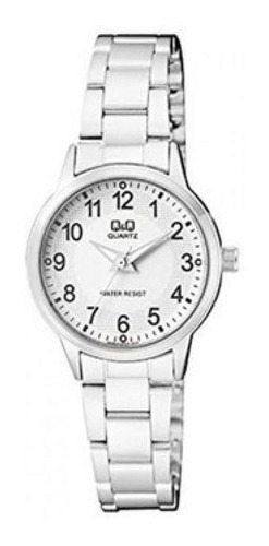 Reloj Para Mujer Q&q Q969j204y Plateado