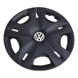 Jgo 4 Tapone Negro Mate R15 Vw Jetta A4 Jetta A5 Clasico R15