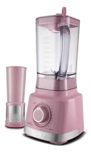 Liquidificador Pro Max Turbo Britânia 3l 1200w 220v Cor Rosa