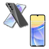 Carcasas Transparente Ref Para Samsung Galaxy A55 + Hidrogel