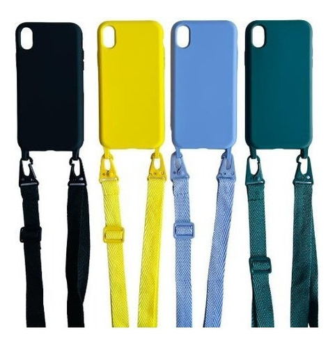 Carcasa Para iPhone XR Colgante Ajustable Color 