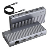 Docking Station, Usb C Docking Station(13in1) Support D...