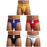 Kit Cuecas Calcinhas Masculinas Tanga Jockstrap 5 Piezes [u]