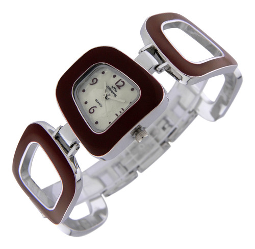 Reloj Pulsera Montreal Mujer Ml1147 Metalico Esmaltado