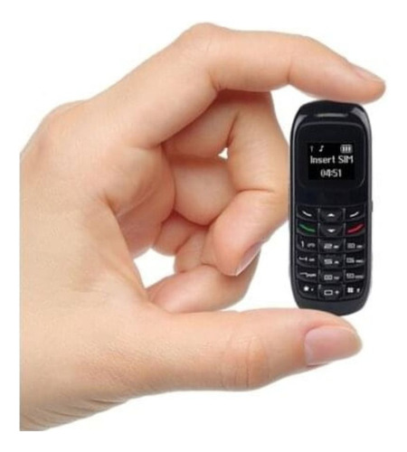 Mini Celular Bm70 L8star 32mb Bluetooth Micro Preto Com Fone