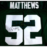 Jersey Autografiado Clay Matthews Green Bay Packers Reebok