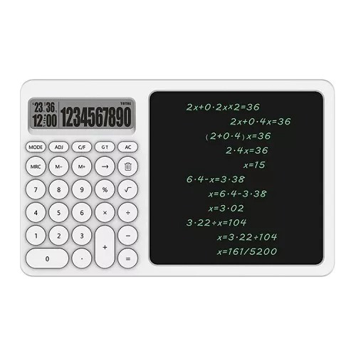 Calculadora Multifuncional Con Tablero Lcd Tablet