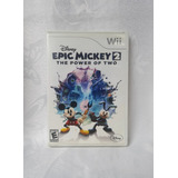 Epic Mickey 2 The Power Of Two Nintendo Wii Físico Usado