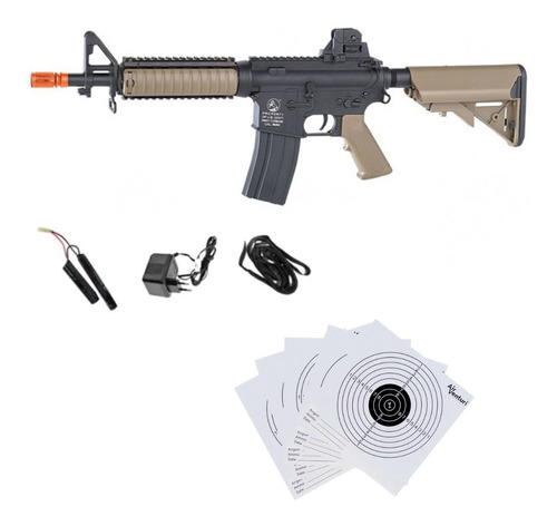 Colt M4 Airsoft Cqb-r 6mm Bbs Electrico (gear) Xchws C