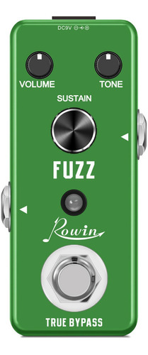 Para Fuzz Lef-306 Rowin Guitarra De Efectos De Pedal