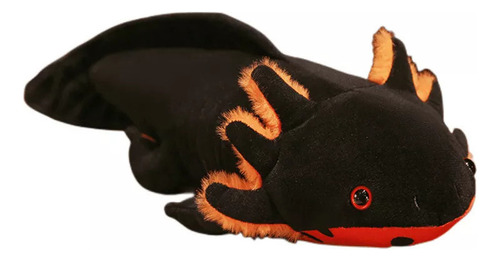 Juguete De Peluche De Axolotl Colorido Que Simula Un Ambysto