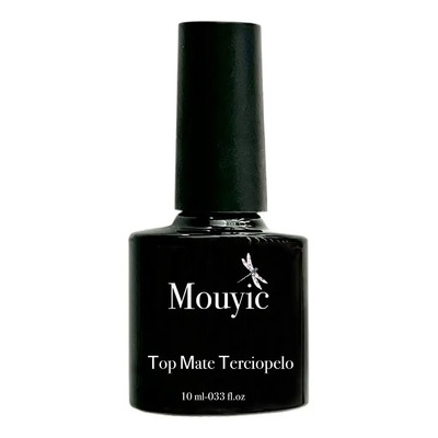 Top Mate Terciopelo Gel Uv\u002Fled Para Uñas Acrílicas Color Transparente | Meses sin interés