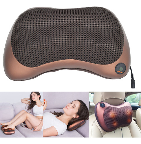 Travesseiro Almofada Massagem Massageador Pescoço Nuca Pés 110v/220v