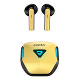 Audífonos Bluetooth In Ear Para Gamer Con Micrófono Led Tws