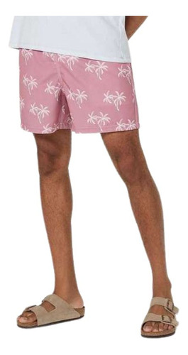 Shorts Praia Estampado Hering Masculino