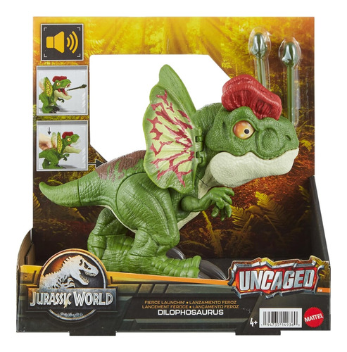 Jurassic World Dinosaurio De Juguete Uncaged Dilophosaurus