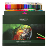 Joywish 12/18/24/36/48/72 Lápiz De Color Al Óleo Profesional