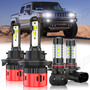 Syjiip Para Faro Delantero Led Hummer Bombilla Luz Doble Haz Hummer H3