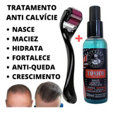 Derma Roller + Tônico Nasce Cresce Cabelo E Ativa Autoestima