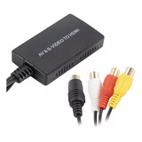 Adaptador Conversor S-video A Hdmi Para Ps2 A Ps3