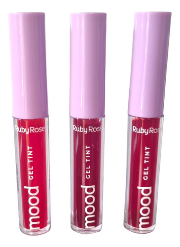 Gel Tint Mood Ruby Rose Kit C/3 Unid