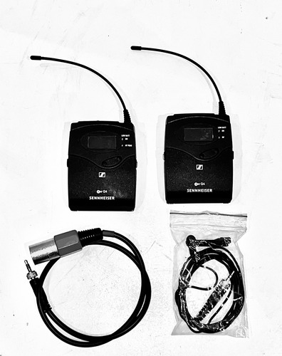 Gravador Sistema Microfone Lapela Cardióide Sennheiser Ew G4