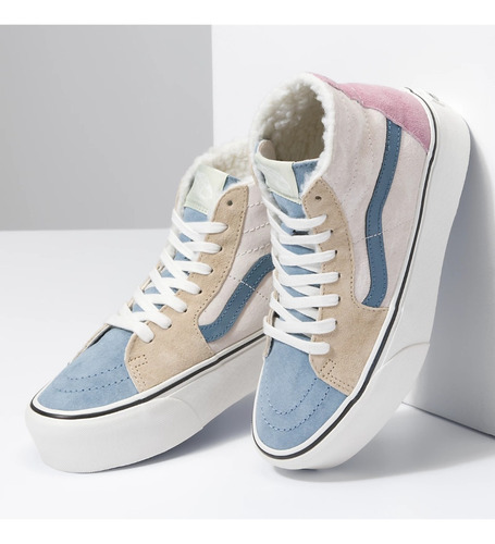 Tenis Vans Originales Vans Ua Sk8-hi Tapered Stackform Mujer