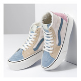 Tenis Vans Originales Vans Ua Sk8-hi Tapered Stackform Mujer