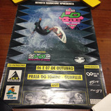 Poster Antigo Do Campeonato Surf Hd Pro (anos 80)
