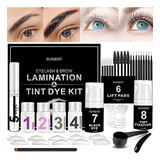 Kit De Laminación De Cejas 4 En 1 | Negro, Kit De Levantamie