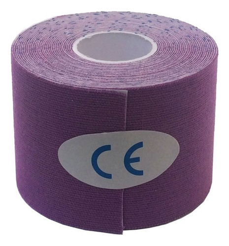 Cinta Kinesiologica, Kinesiology Tape, Certificada Color Violeta