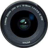 Canon Ef-s 10-18mm F/4.5-5.6 Is Stm Garantia Novo