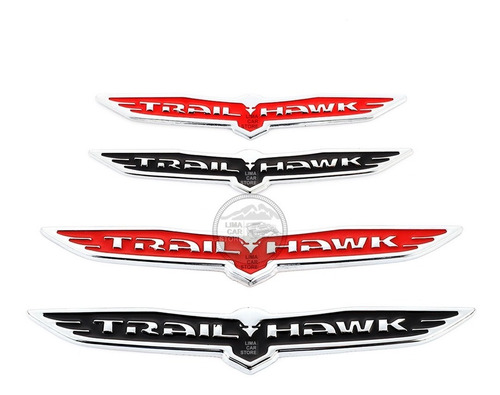 Logo Emblema Trailhawk Jeep Cherokee Renegade Grande Foto 3